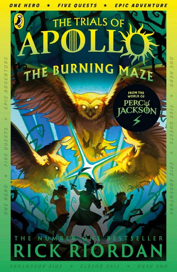 Cover of The Burning Maze
