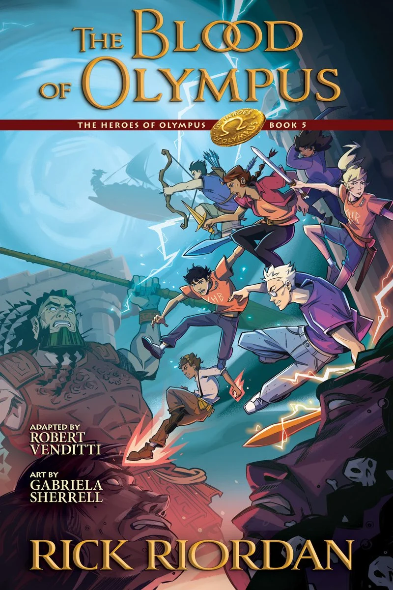 Cover of The Blood of Olympus