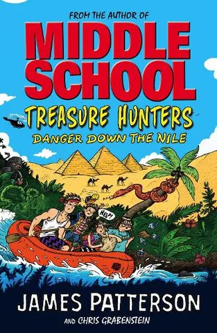 Cover of Treasure Hunters: Danger Down the Nile