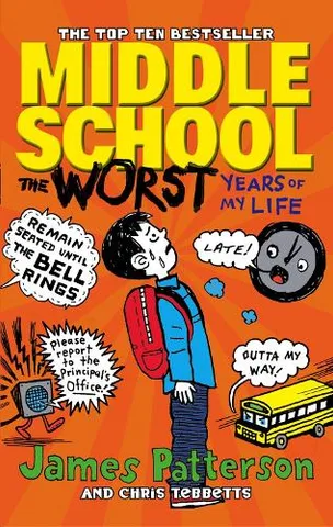 Cover of Middle School: The Worst Years of My Life
