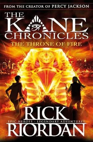 Cover of The Throne of Fire