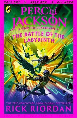Cover of The Battle of the Labyrinth