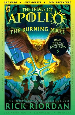Cover of The Burning Maze
